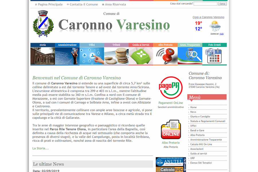 Comune Caronno Varesino