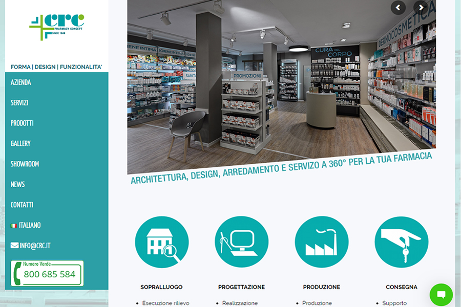 Arredamenti Farmacie CRC